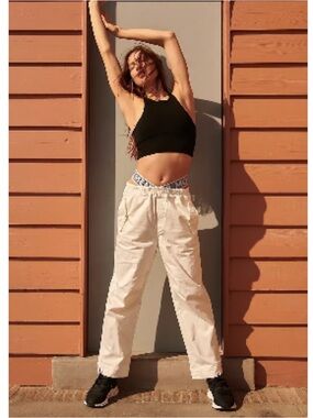 Free People Movement Double Or Nothing Pants white size large EUC